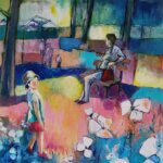 Josiane Pinel Debris - Histoire dans le square